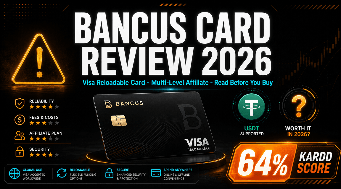 Is Bancus Legit? Bancus Card Review 2026 (Red Flags Found)