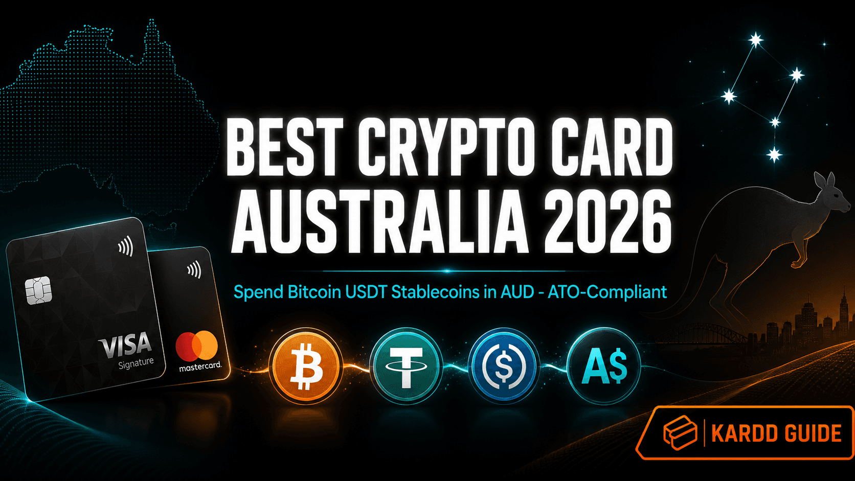Best Crypto Card Australia 2026: 7 Cards Tested + ATO Tax Breakdown