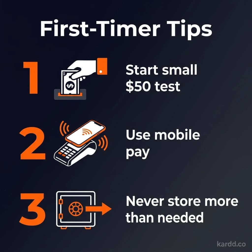 3 essential tips for first-time crypto card users