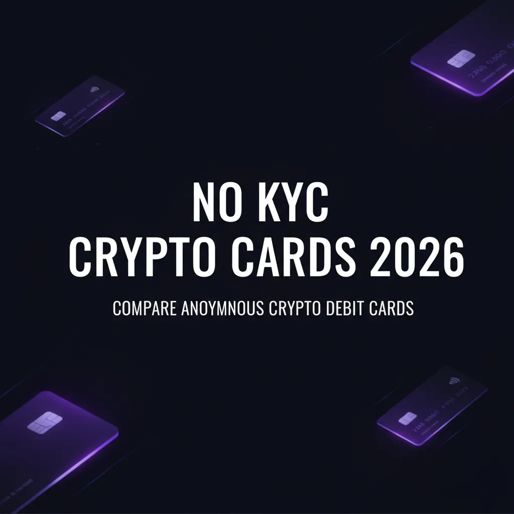 No KYC Crypto Cards 2026