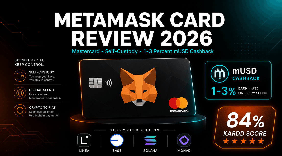 MetaMask Card Review 2026: US-Available Self-Custody Mastercard