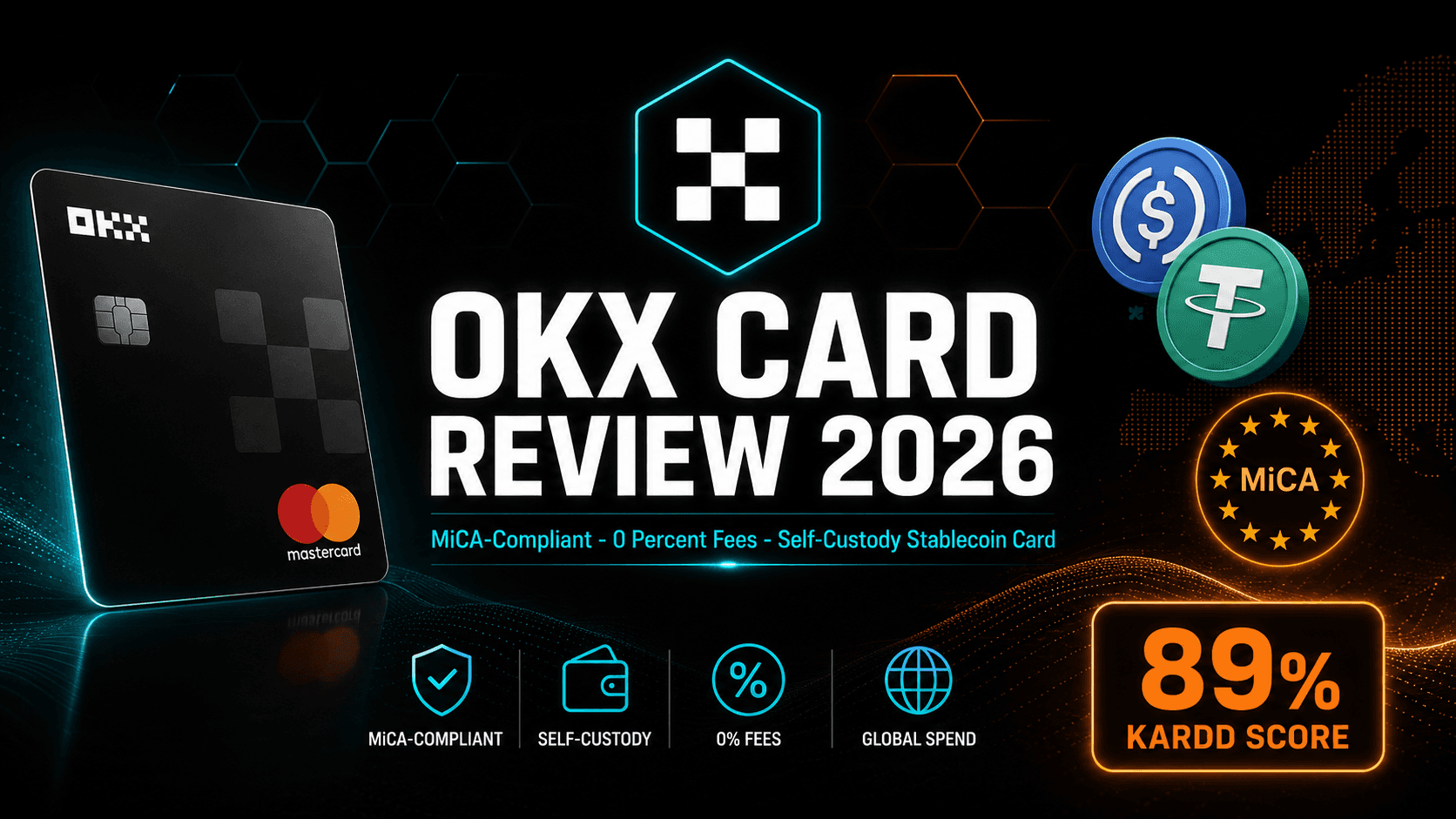 OKX Card Review 2026: Zero-Fee MiCA-Compliant Self-Custody Mastercard